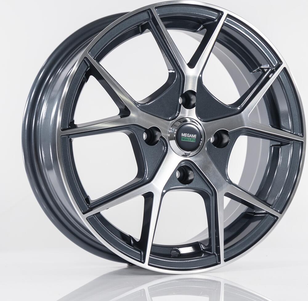 Megami MGM-18FF 6x15 4x100 ET 40 Dia 60.1 gmf