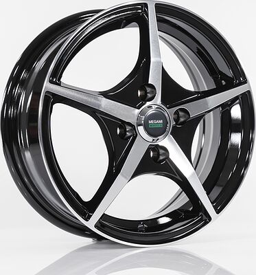 Megami MGM-19FF 5.5x14 4x100 ET 43 Dia 60.1 bkf