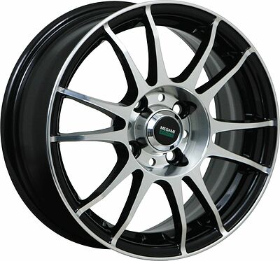 Megami MGM-3 6x15 4x114.3 ET 40 Dia 66.1 silver