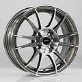 Megami MGM-3 6x15 4x114.3 ET 40 Dia 66.1 silver