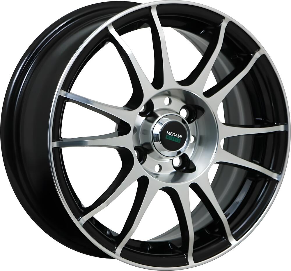Megami MGM-3 6x14 4x100 ET 35 Dia 67.1 bkf