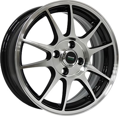 Megami MGM-5 6x14 4x100 ET 35 Dia 67.1 BFP
