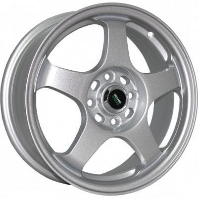 Megami MGM-7 6x15 4x100 ET 48 Dia 54.1 silver