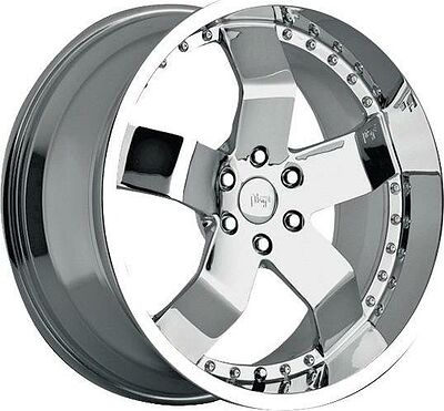 MHT F-18 8.5x19 5x108 ET 45 Dia 72.69 Chrome