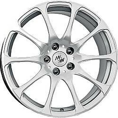 MK Forged Wheels XXIV 6.5x16 5x112 ET 37 Dia 66.6 hyper silver