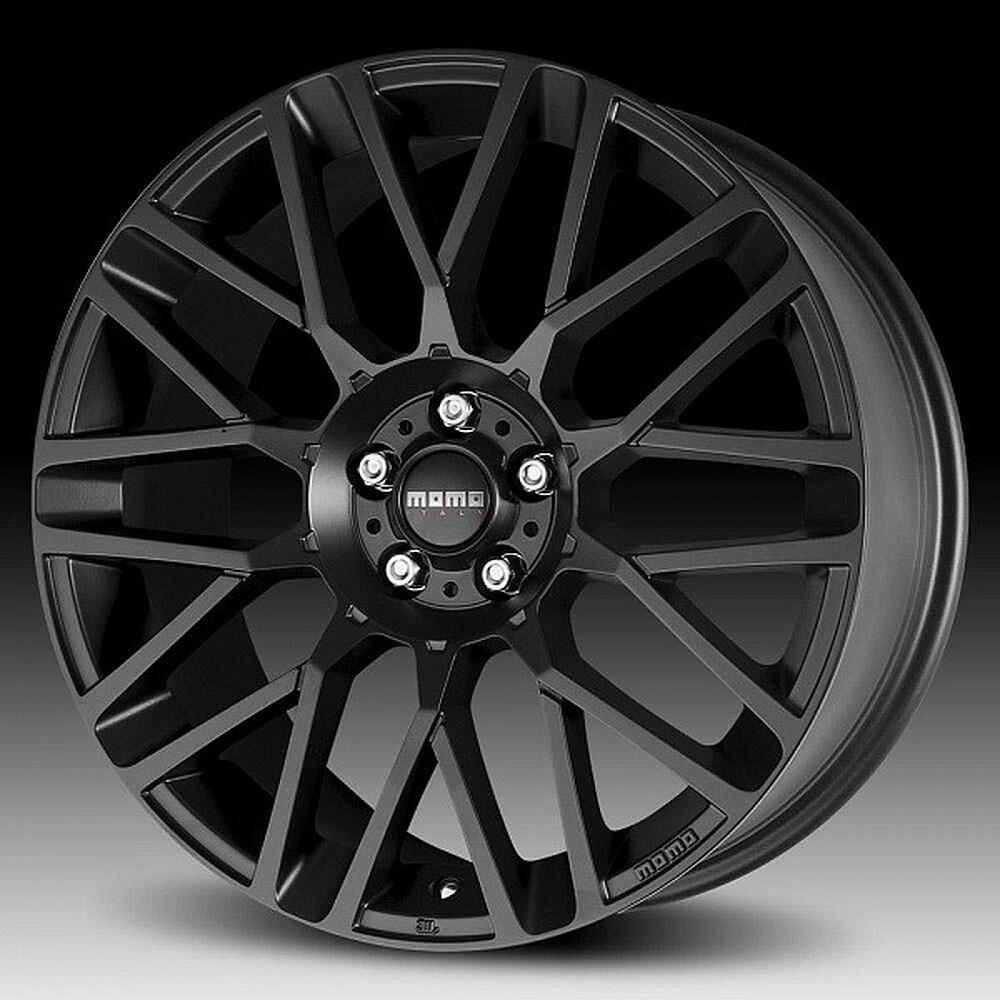 Momo Revenge 6.5x15 5x100 ET 35 Dia 72.3 Matt Black