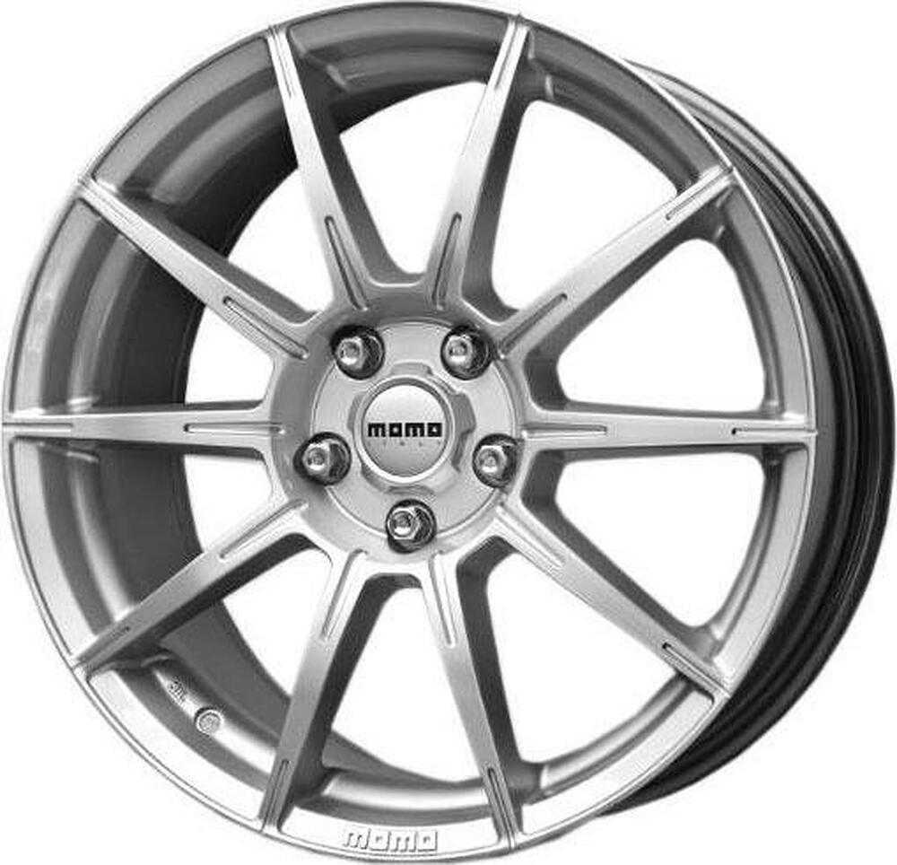 Momo Rush 7.5x17 5x105 ET 40 Dia 56.6 Hyper Silver
