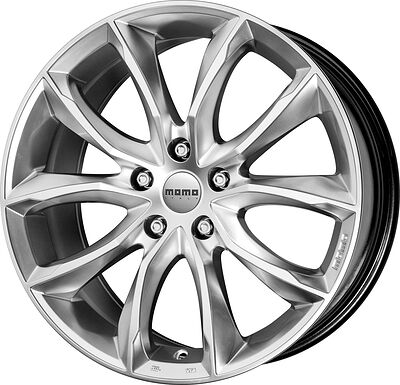 Momo Screamjet 8x17 5x112 ET 45 Dia 66.6 Hyper Silver