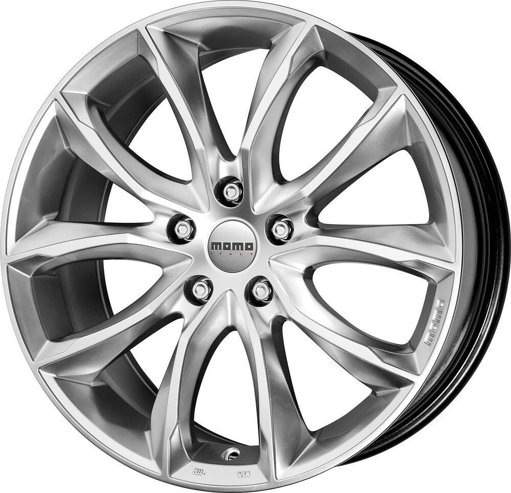 Momo Screamjet 7x16 5x112 ET 40 Dia 66.6 Hyper Silver