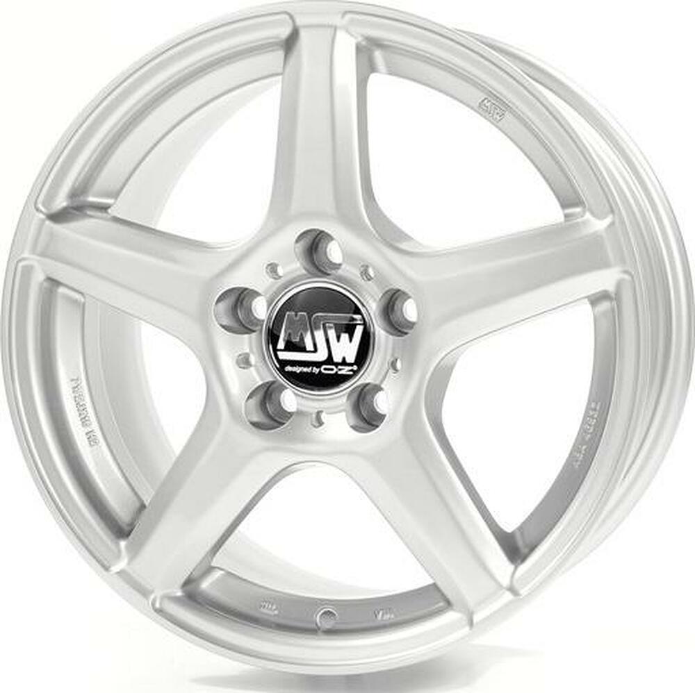 MSW 14 7x16 5x100 ET 38 Dia 63.4 Full Silver