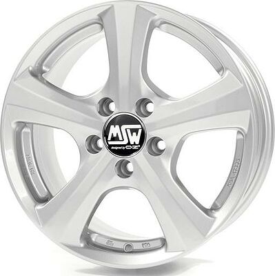 MSW 19 6.5x15 4x100 ET 38 Dia 63.4 Full Silver