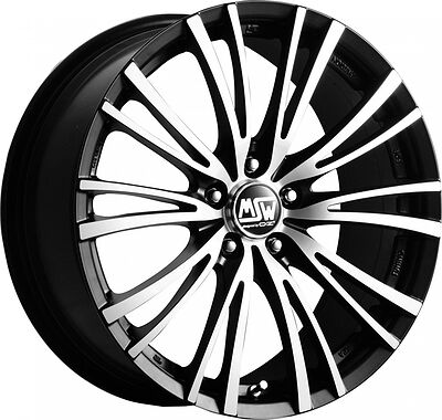 MSW 20/5 8x17 5x112 ET 35 Dia 73.1 black
