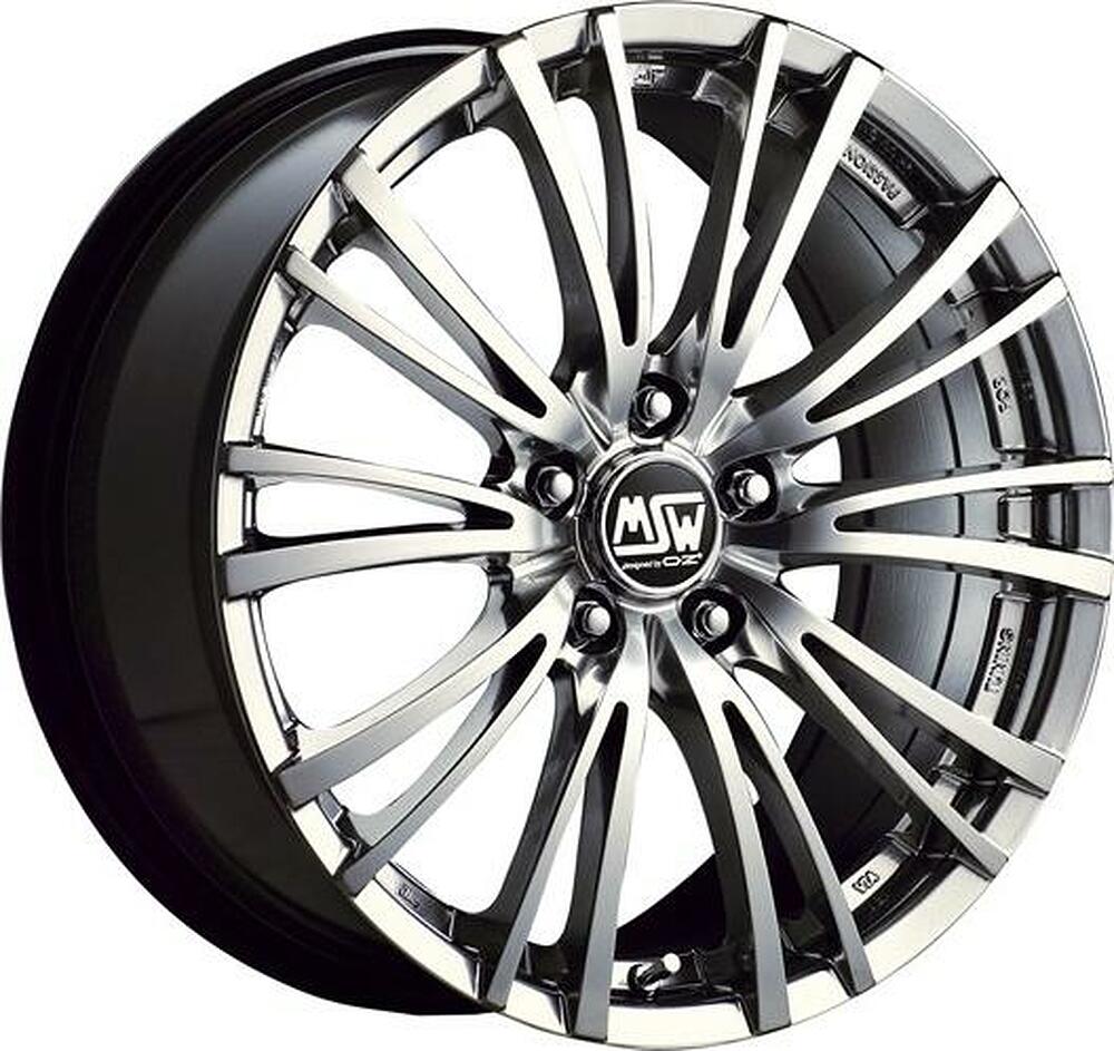 MSW 20/5 8x18 5x112 ET 48 Dia 73.1 silver