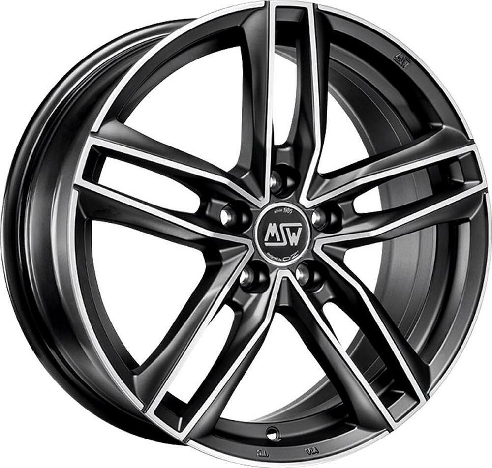 MSW 26 8x18 5x112 ET 40 Dia 66.5 Matt Dark Titanium