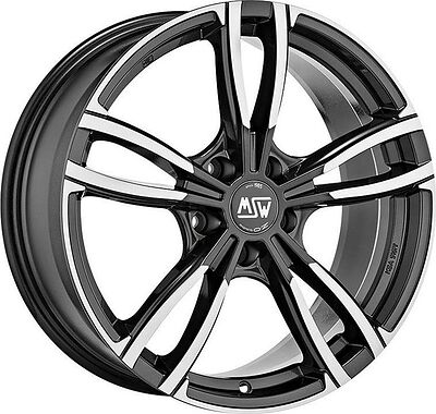 MSW 73 8x18 5x112 ET 35 Dia 73.0 Dark Grey