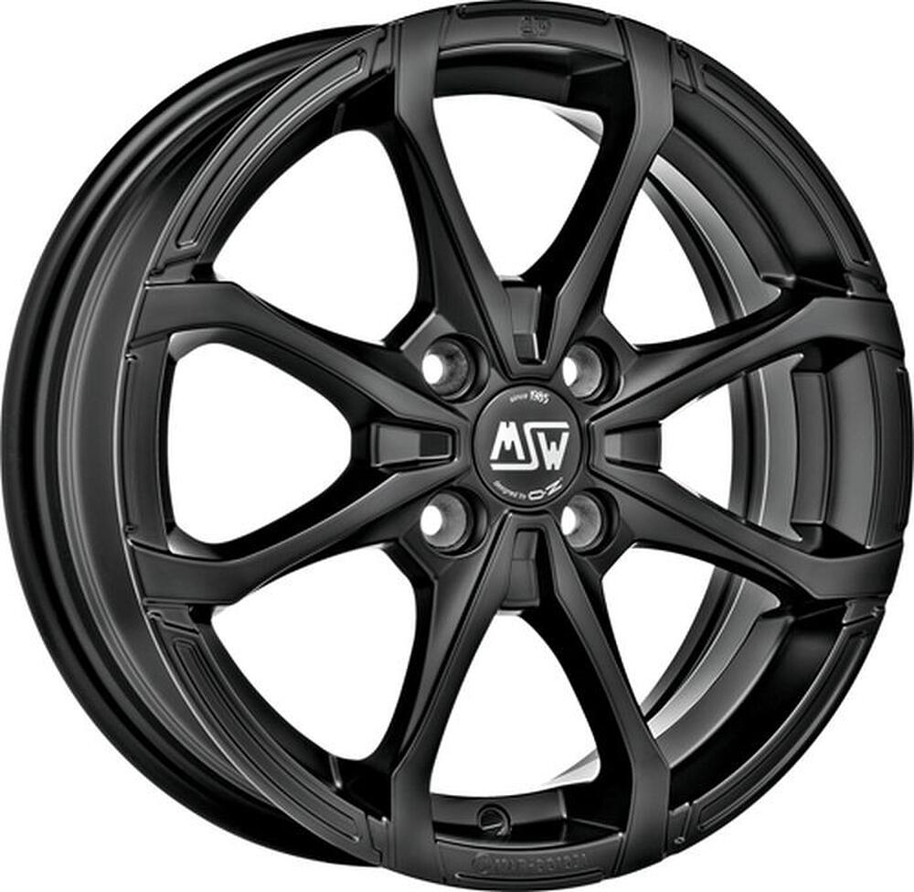 MSW X4 5.5x15 4x100 ET 32 Dia 60.06 black