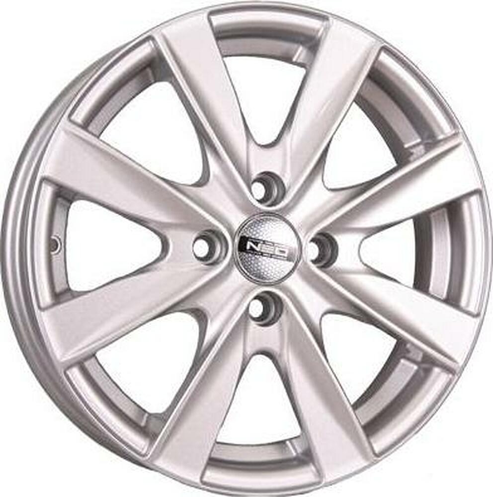Neo 524 5x24 4x100 ET 46 Dia 54.1 silver