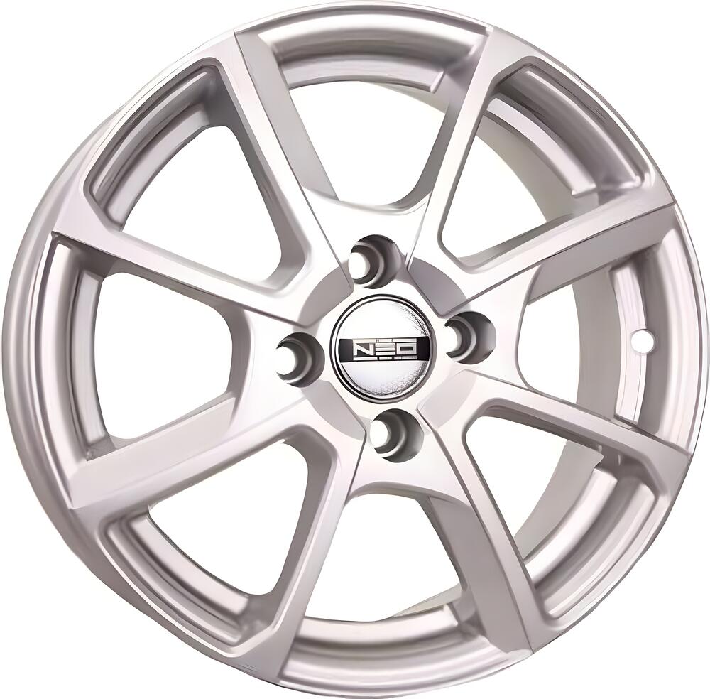 Neo 538 6x15 4x100 ET 48 Dia 60.1 silver