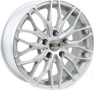 Neo 654 6x16 4x100 ET 40 Dia 60 Silver