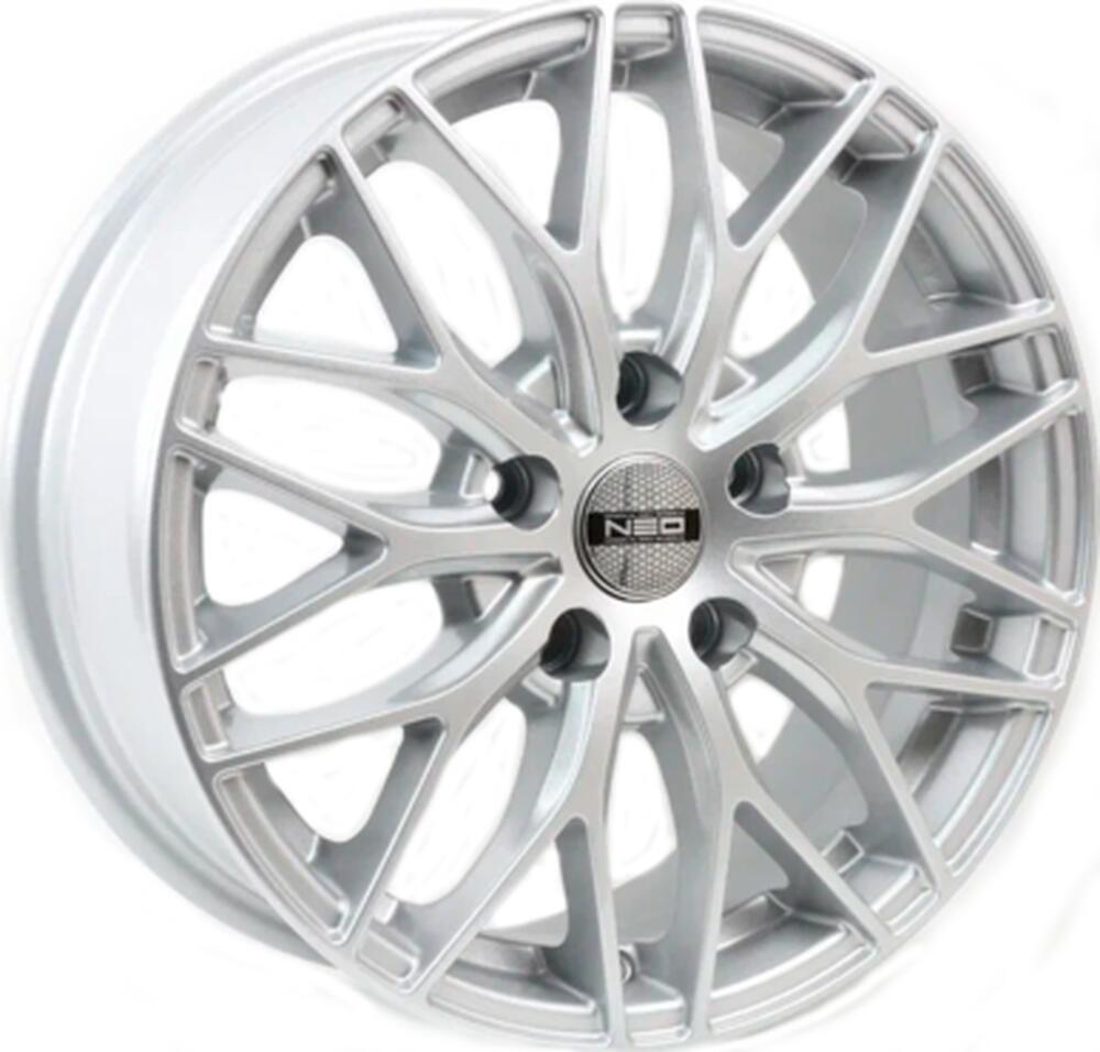 Neo 654 6.5x16 4x100 ET 40 Dia 67.1 Silver
