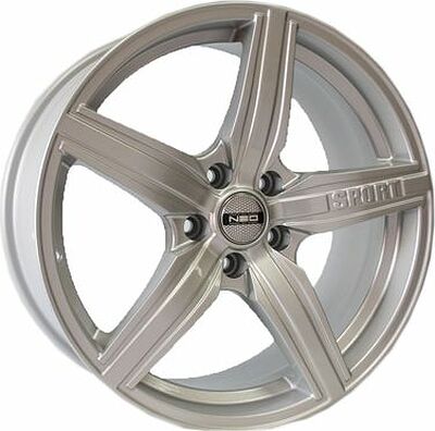 Neo 727 7x17 5x112 ET 45 Dia 57.1 Silver
