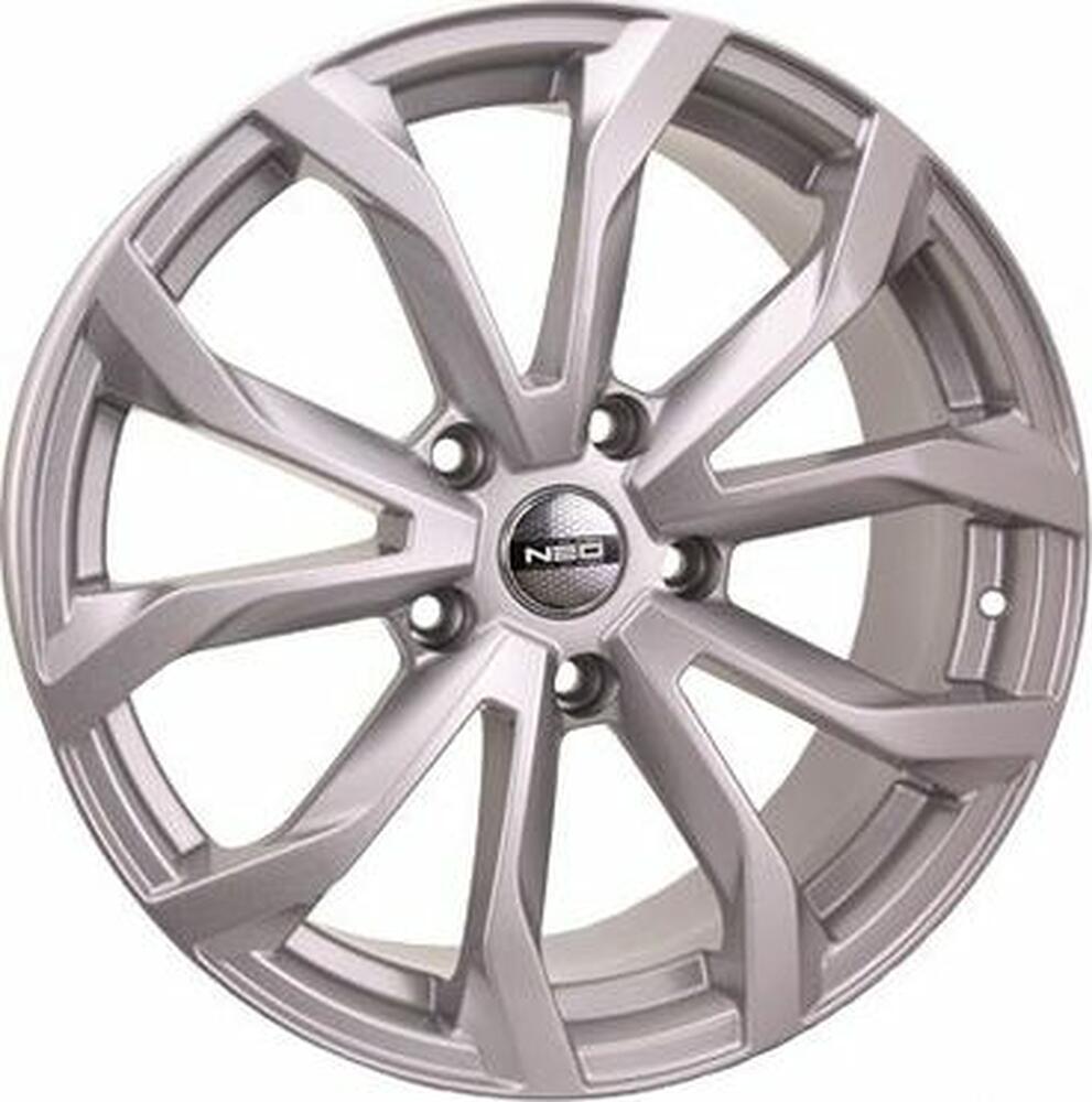 Neo 728 7.5x17 5x120 ET 45 Dia 72.6 silver
