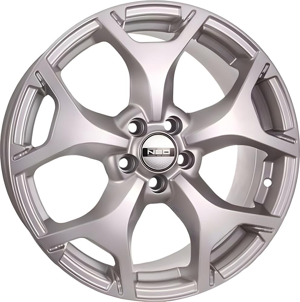Neo 753 7x17 5x108 ET 48 Dia 63.4 silver