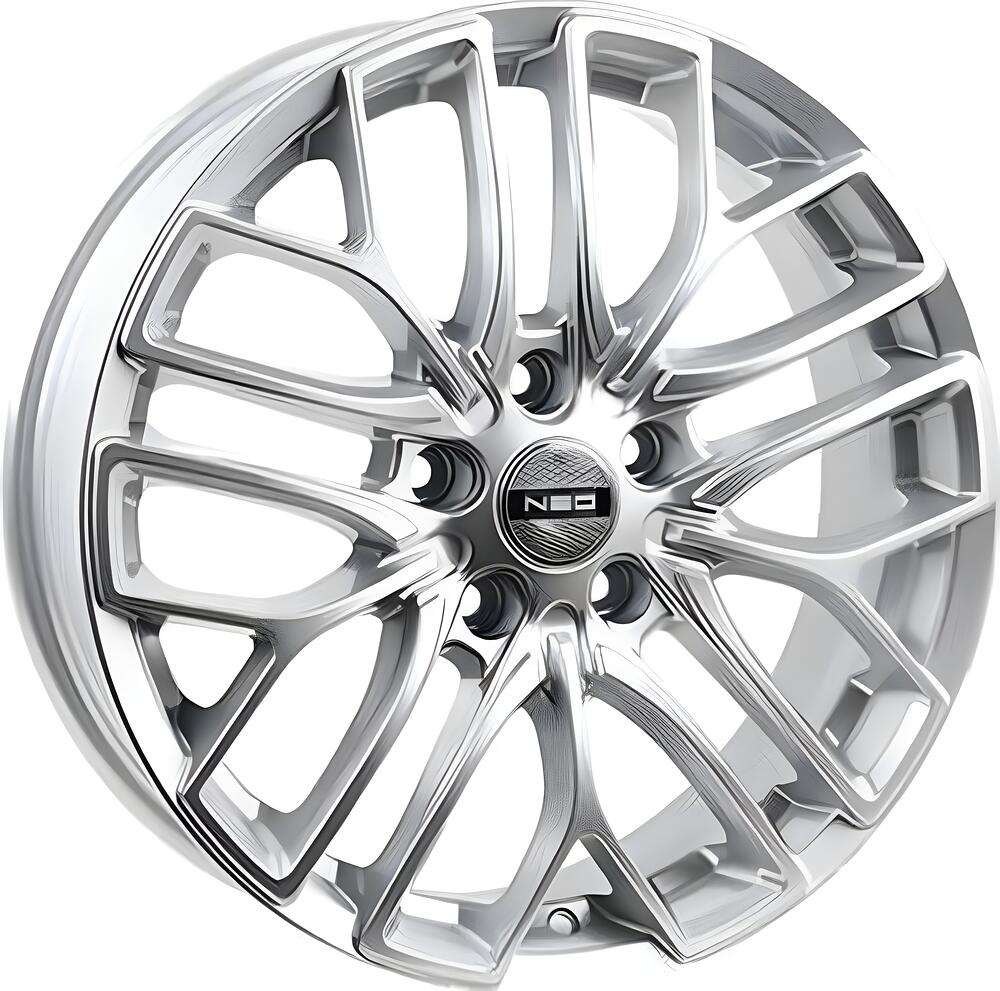 Neo 781 6x17 5x114 ET 40 Dia 64 Silver