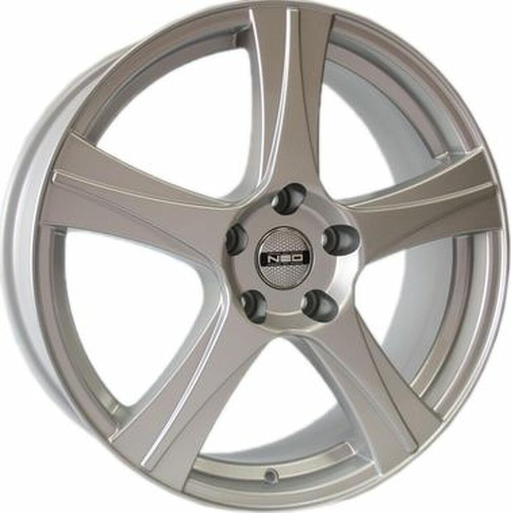 Neo 843 7x18 5x115 ET 43 Dia 70.3 Silver