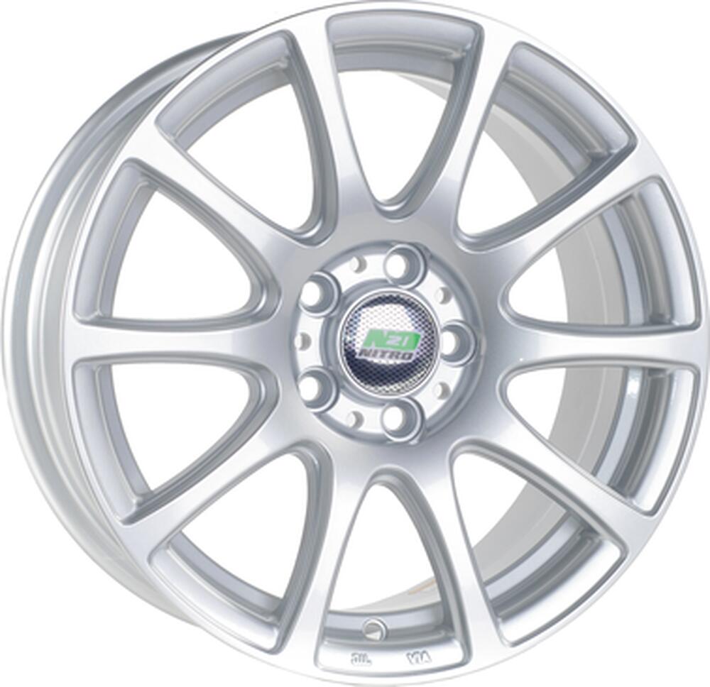 N2O Y1010 7x16 4x108 ET 32 Dia 65.1 silver