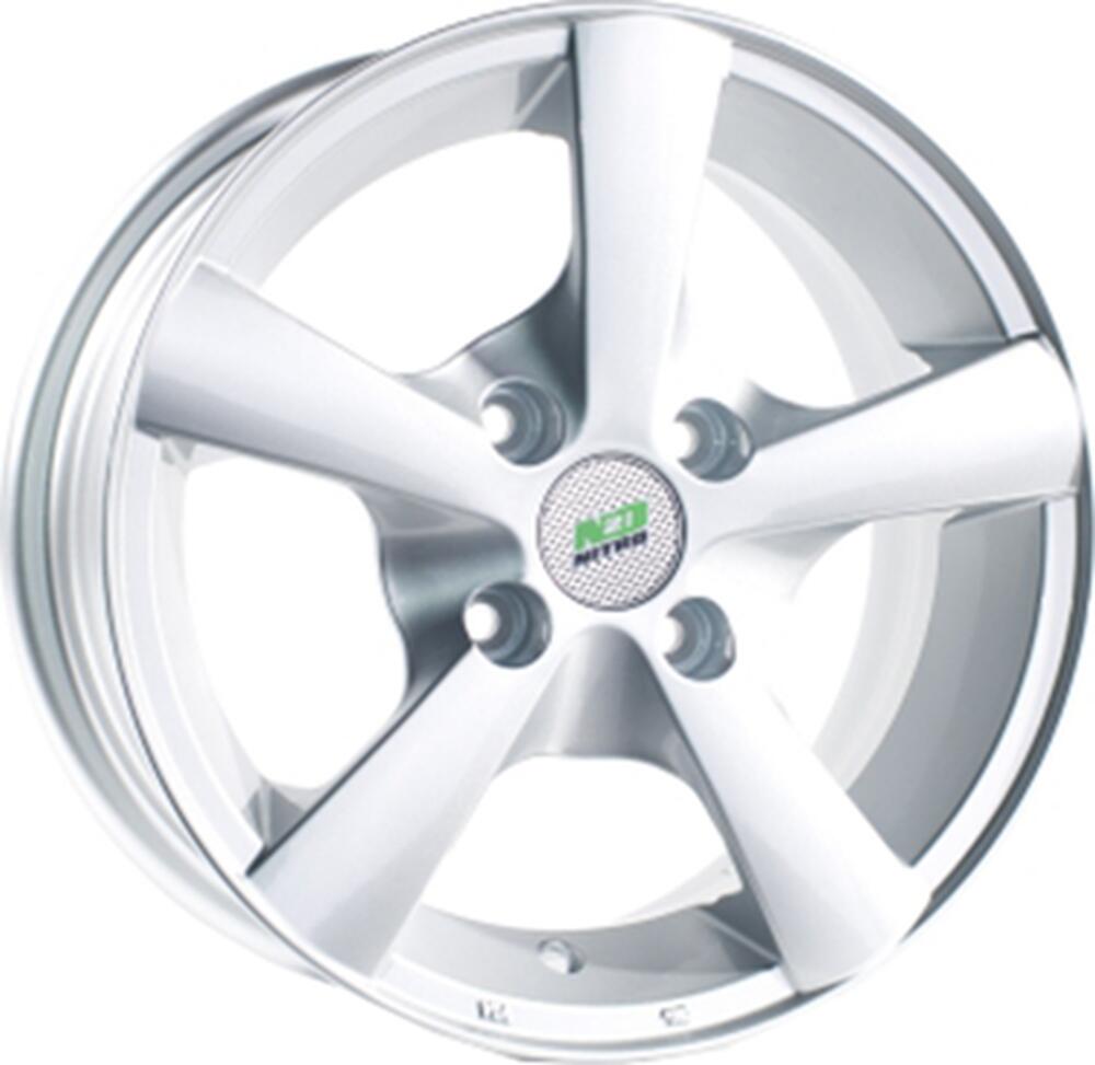 N2O Y210 7x16 4x108 ET 32 Dia 65.1 silver