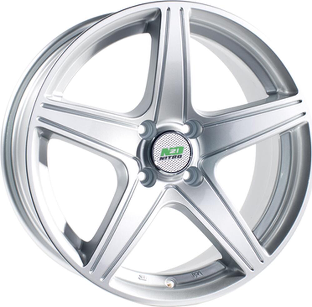 N2O Y243 6.5x15 4x98 ET 32 Dia 58.6 silver