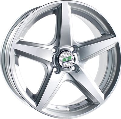 N2O Y244 6x14 4x100 ET 38 Dia 73.1 silver