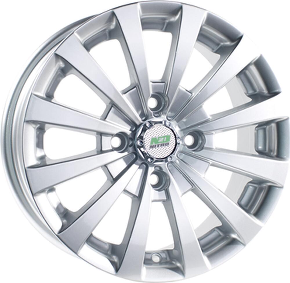 N2O Y247 6x14 4x98 ET 35 Dia 58.6 silver