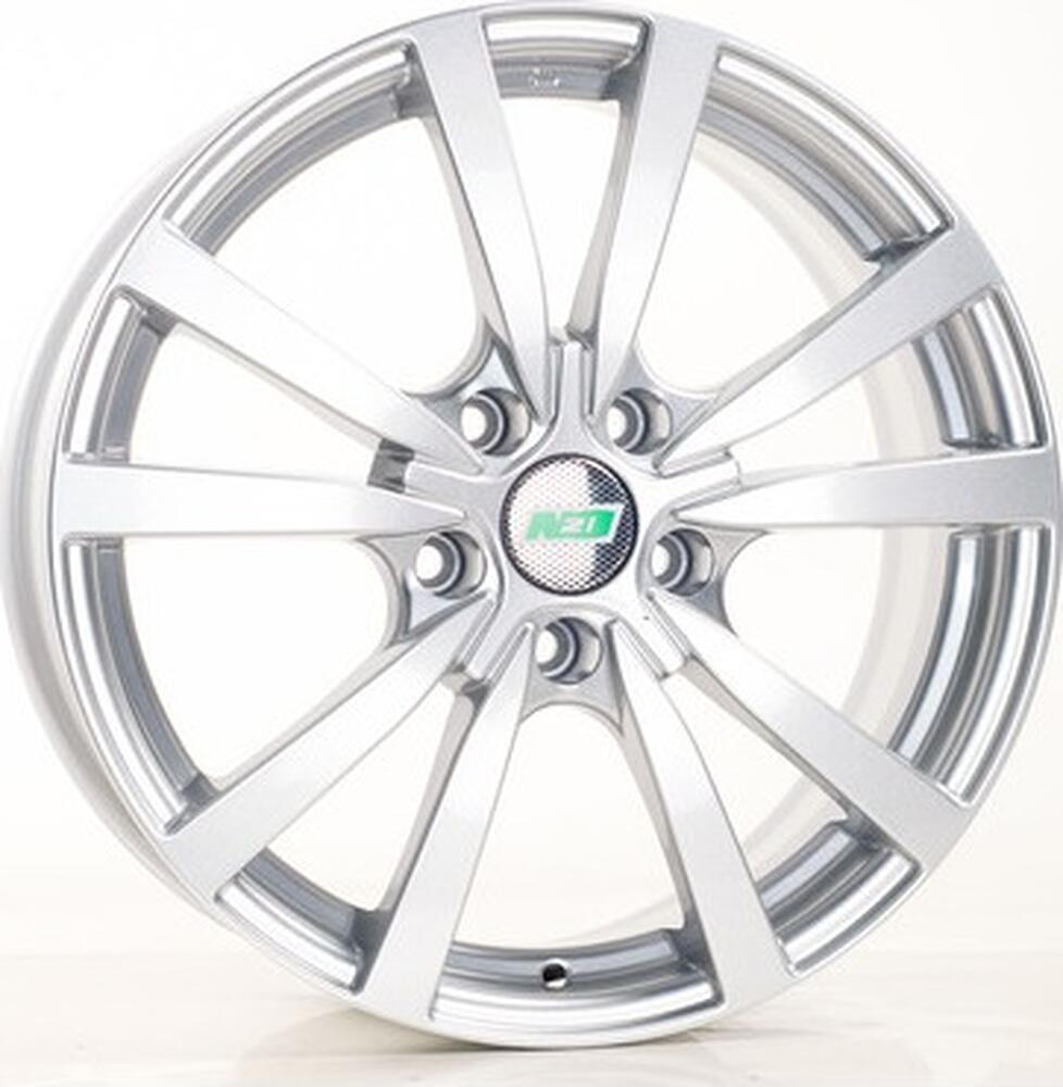 N2O Y2645 7x17 5x114 ET 45 Dia 60 silver