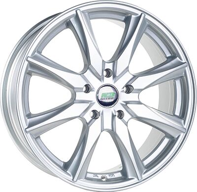 N2O Y3127 5.5x13 4x98 ET 35 Dia 58.6 silver