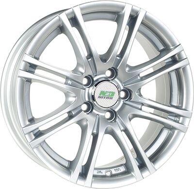 N2O Y3153 6x14 4x98 ET 35 Dia 58.6 silver