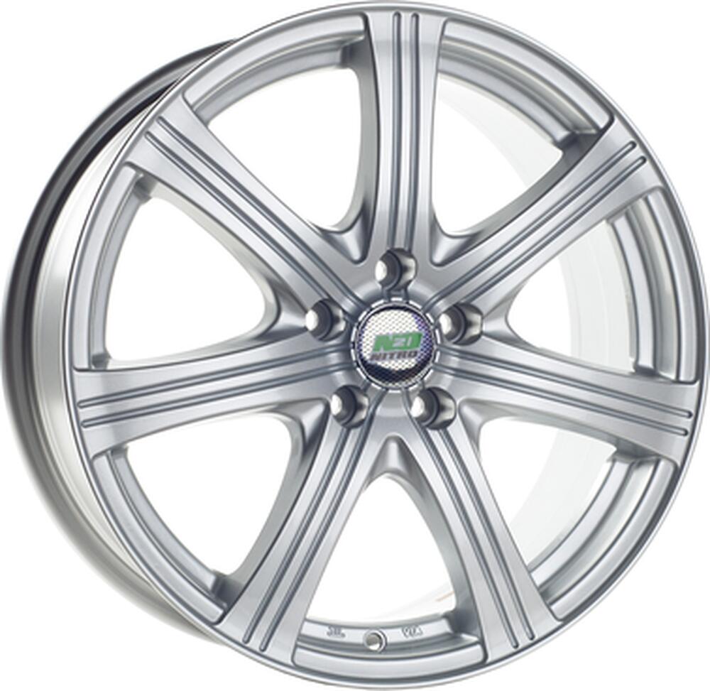 N2O Y3160 7x17 5x112 ET 43 Dia 66.1 silver