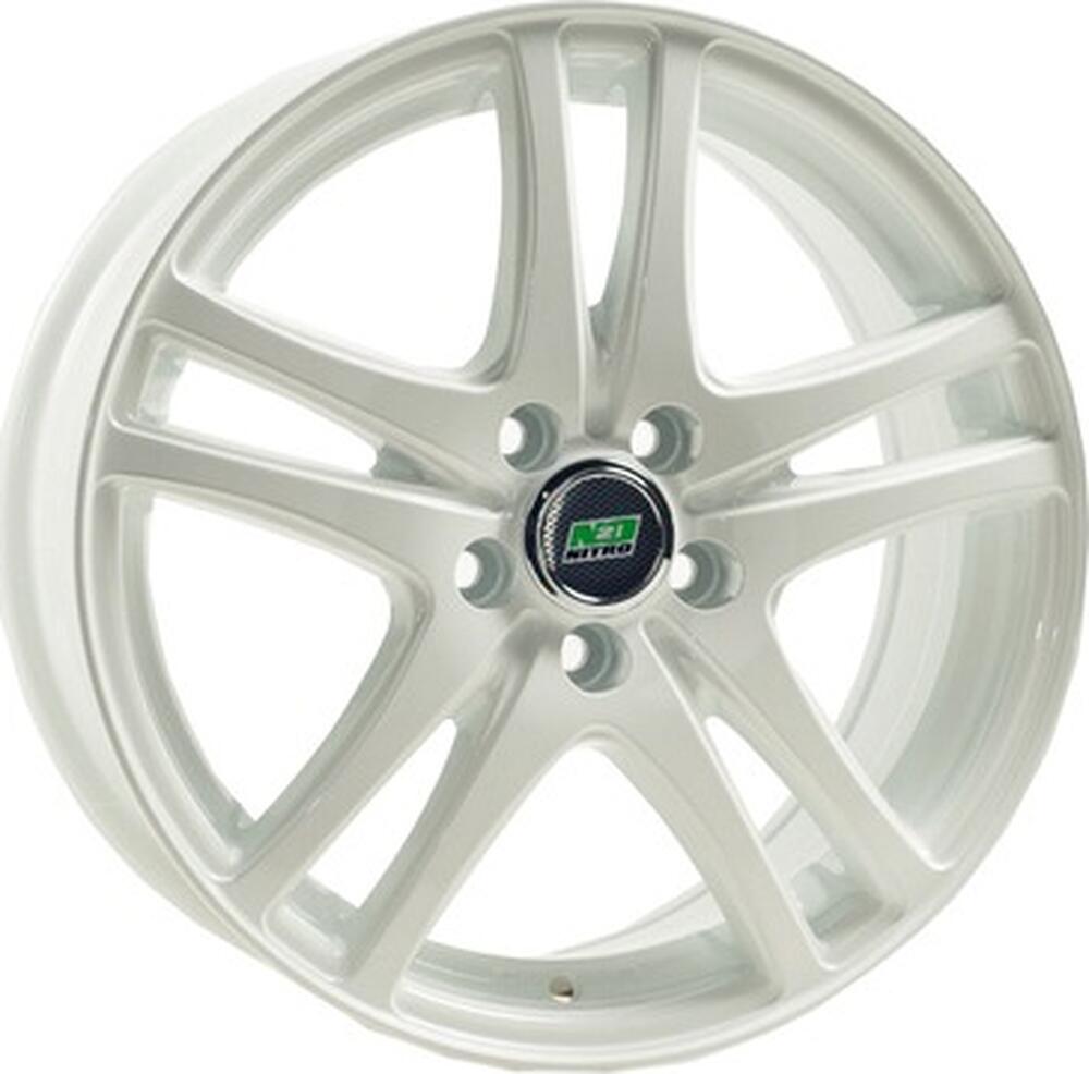 N2O Y450 6x15 4x100 ET 50 Dia 60.1 White