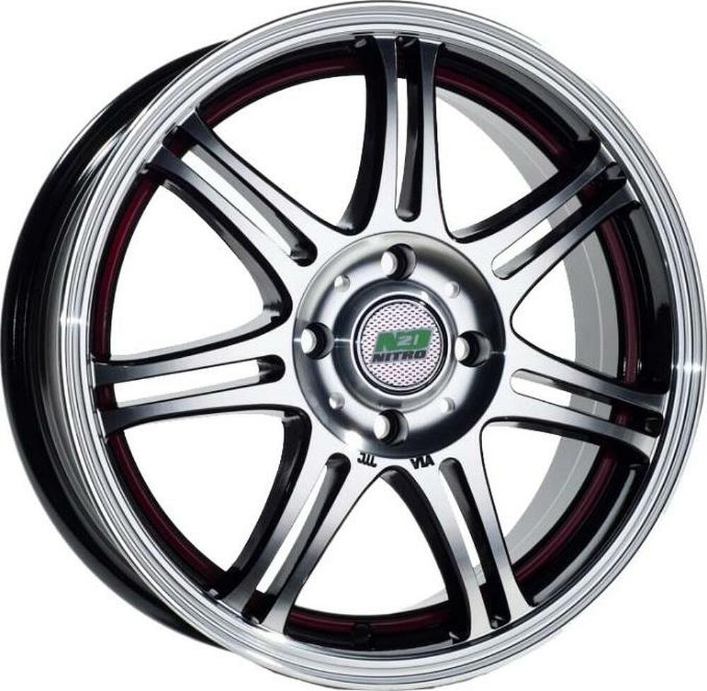N2O Y4601 6x15 4x100 ET 45 Dia 54.1 W