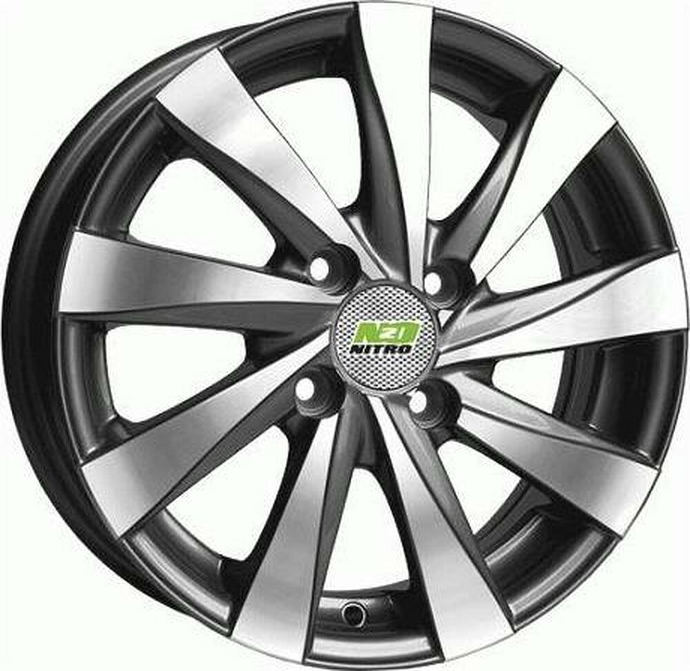 N2O Y465 5.5x14 4x100 ET 43 Dia 60.1 W