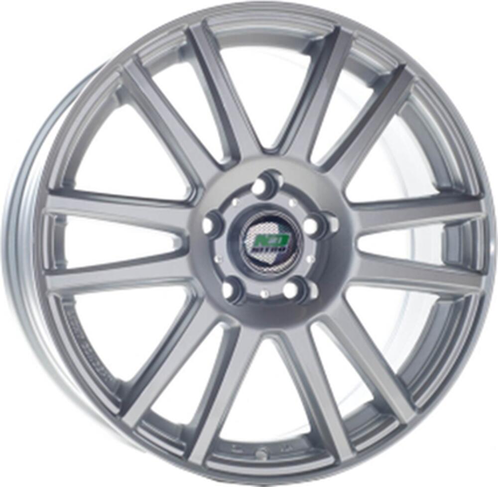 N2O Y4917 5x14 4x100 ET 35 Dia 58 silver