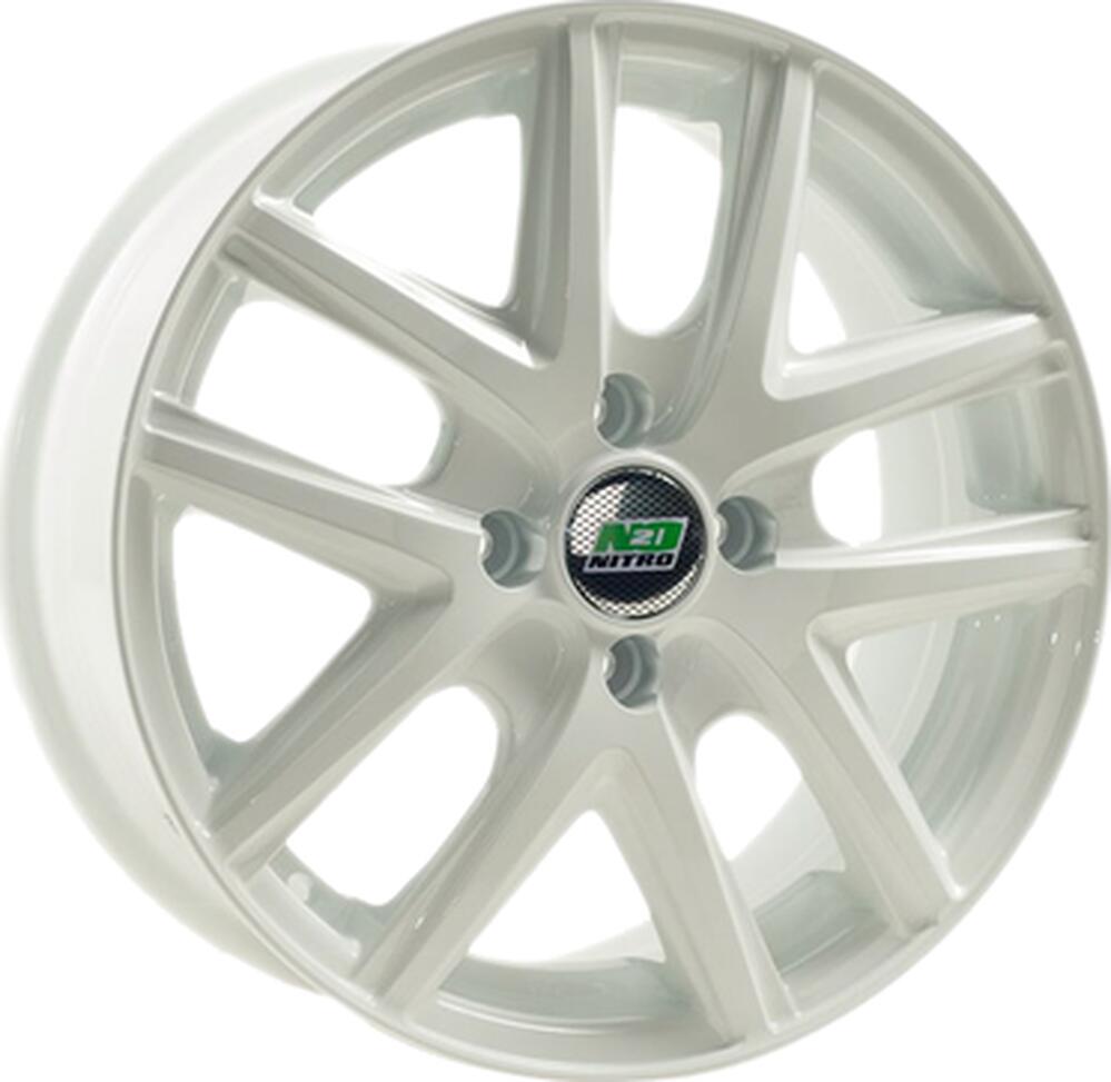 N2O Y4925 5.5x14 4x100 ET 43 Dia 60.1 White