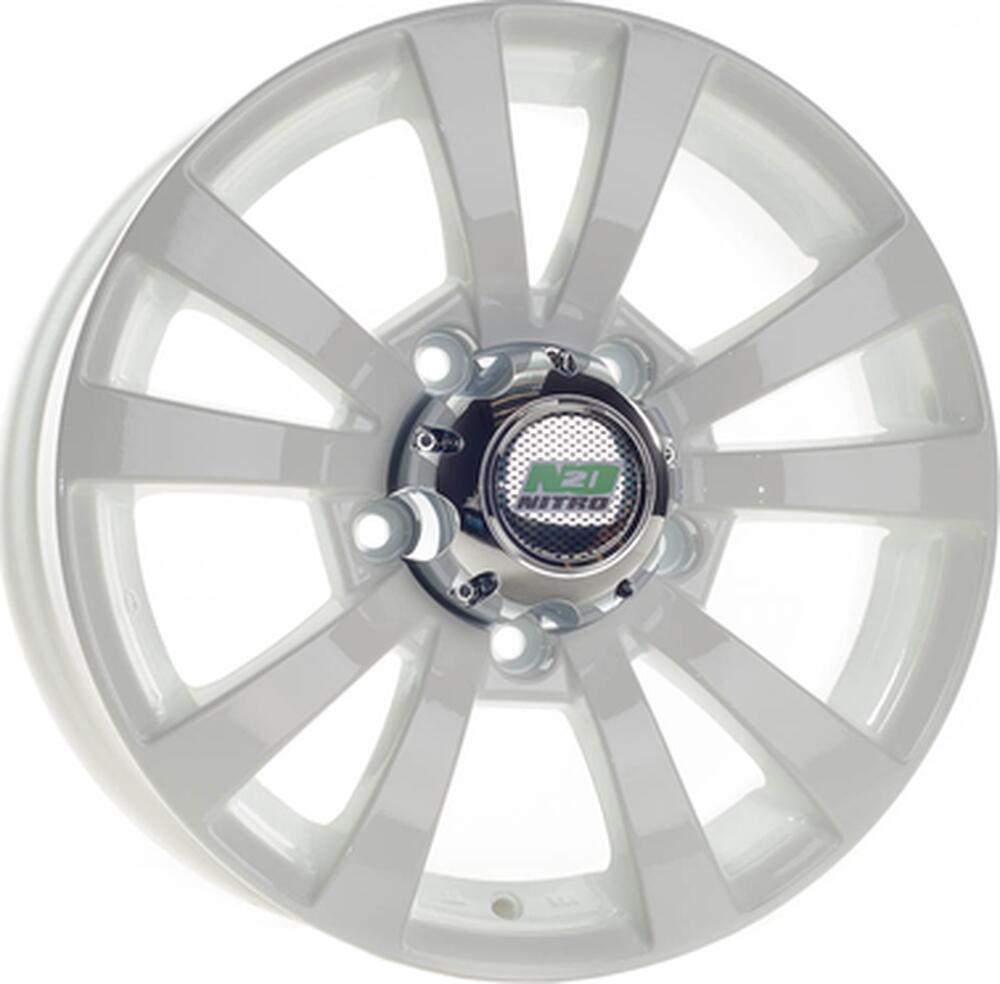 N2O Y740 6.5x16 5x139.7 ET 40 Dia 98.5 White