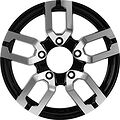 N2O Y7466 6.5x15 5x139.7 ET 40 Dia 98.5 silver