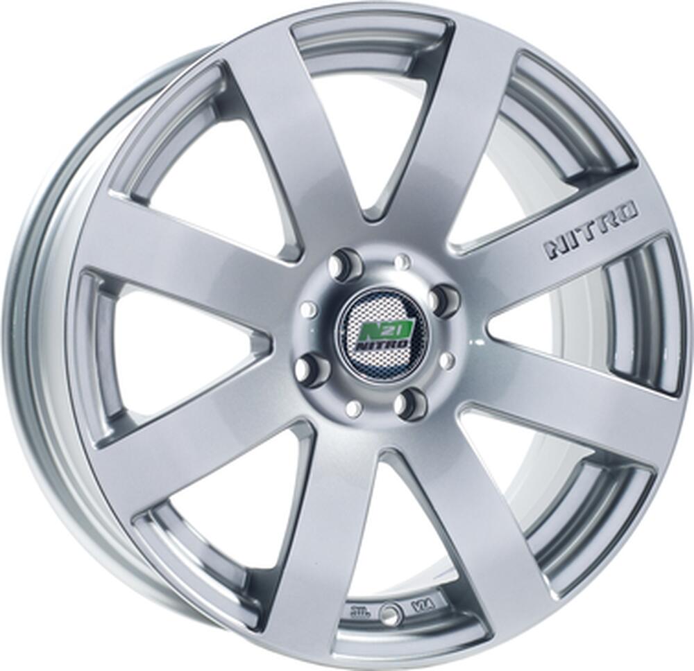 N2O Y823 6.5x15 4x98 ET 32 Dia 58 silver