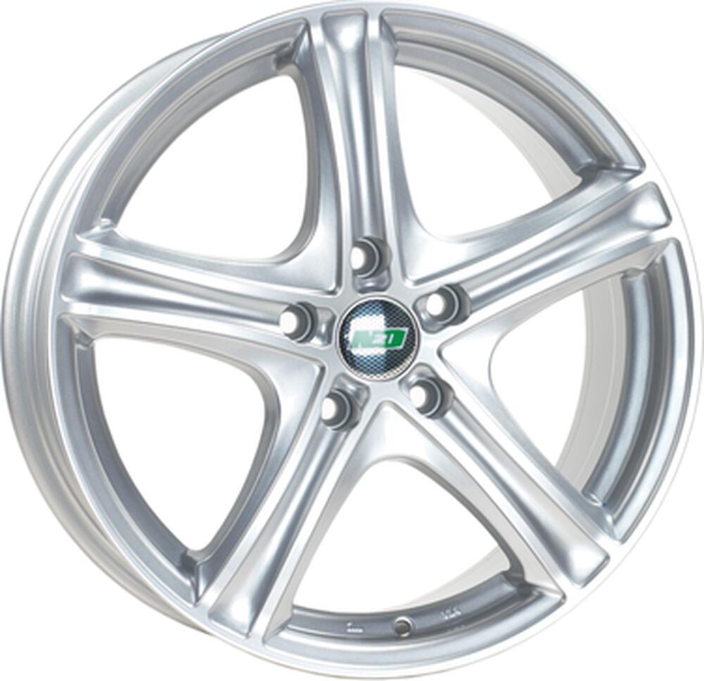 N2O Y9129 7x17 5x114 ET 45 Dia 60 silver