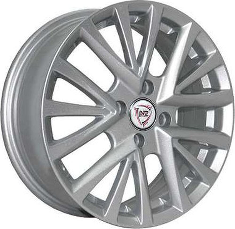 NZ Wheels 704 6x15 4x100 ET 45 Dia 60.1 silver