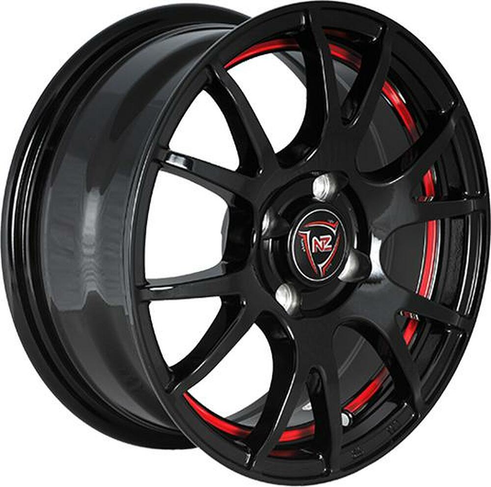 NZ Wheels F-11 7x17 5x114.3 ET 45 Dia 67.1 BKRSI