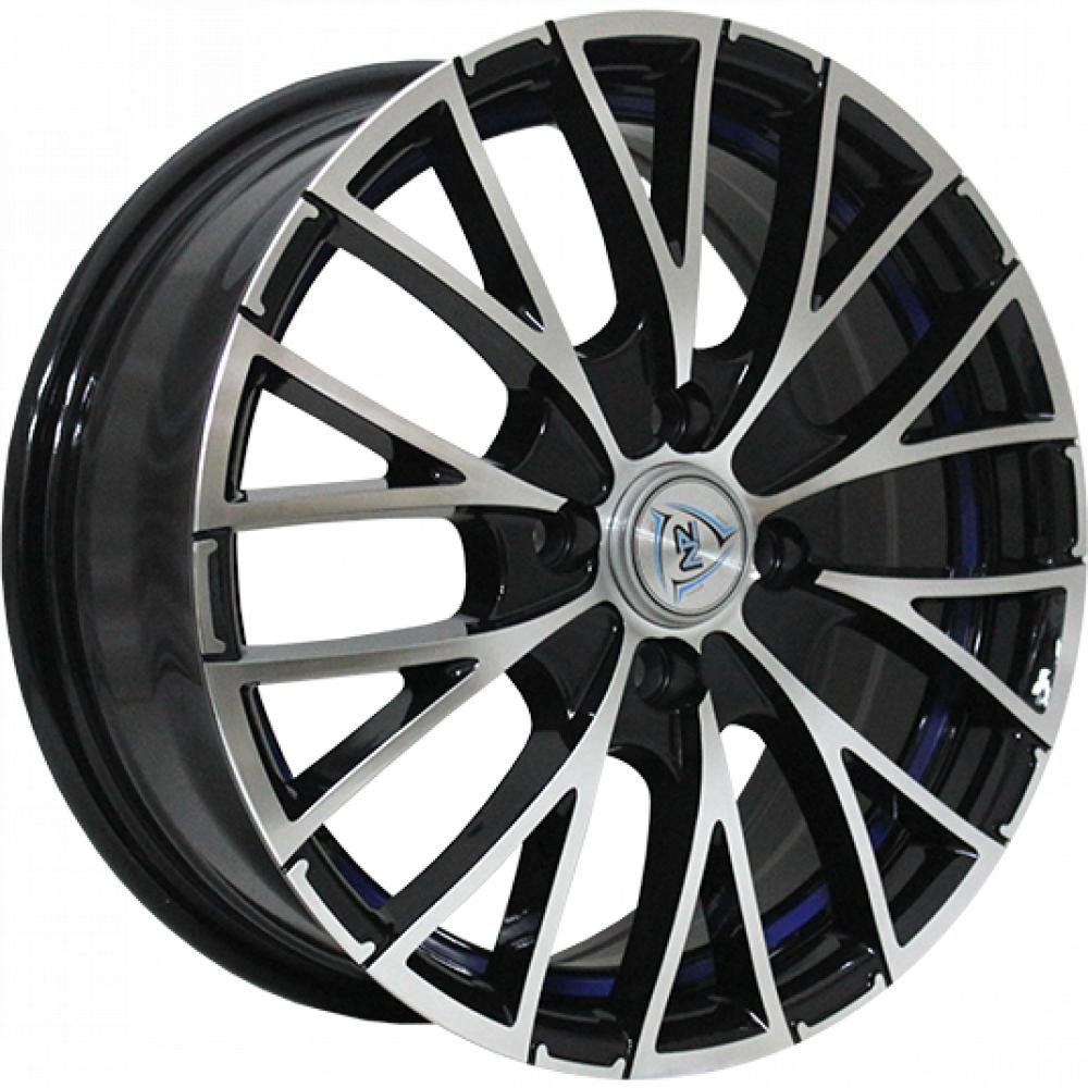 NZ Wheels F-2 6x15 4x100 ET 40 Dia 60.1 BKFBSI
